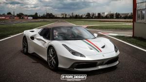 Ferrari 458 MM Speciale Spider by X-Tomi Design 2016 года